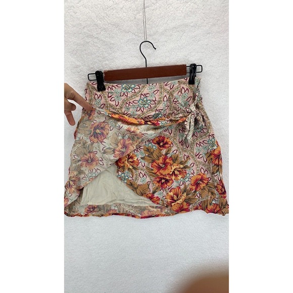 Paper Heart Floral Skirt Women’s Size 4 Multicolor Lightweight Casual Boho Print - Picture 6 of 11